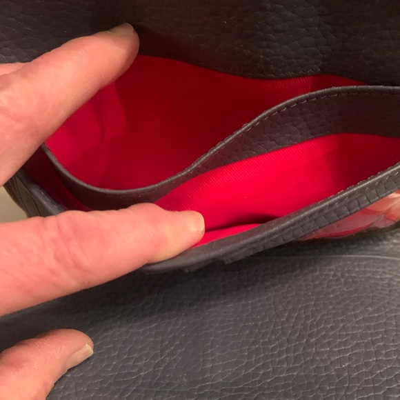 AUTHENTIC SLATE BLUE DOONEY & BOURKE WALLET - Picture 5 of 11